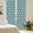 Abstract Semi-Sheer Rod Pocket Sliding Panel-620397823