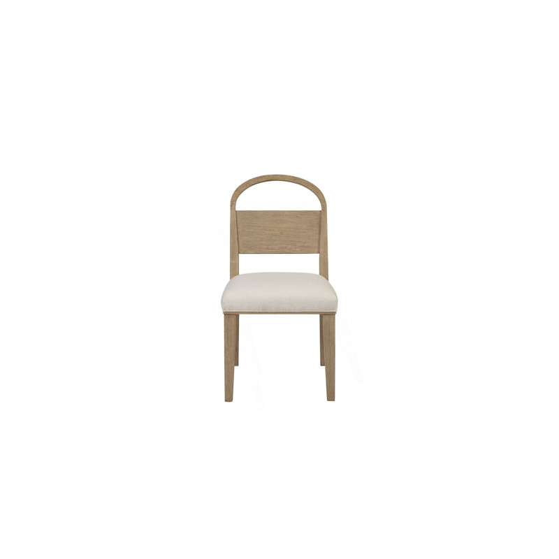 Wood Arch Back Chair - Toffee/Sand (Set Of 2), Natural