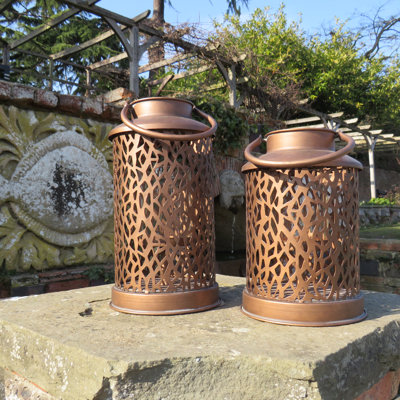 2 Piece Lantern Set