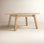 Apt Solid Wood Round Coffee Table