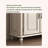 12 Pair Solid Wood Shoe Storage Cabinet
