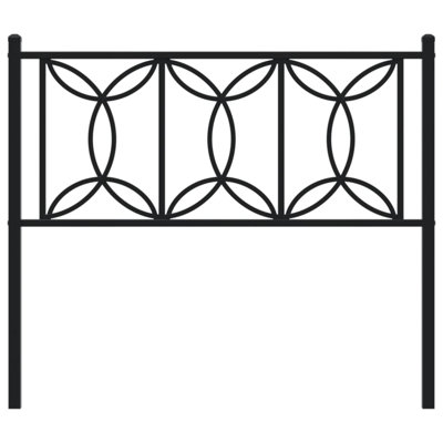 Vidaxl Metal Replace Headboard White 107 Cm