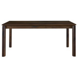 Rustic Walnut Rectangular Dining Table