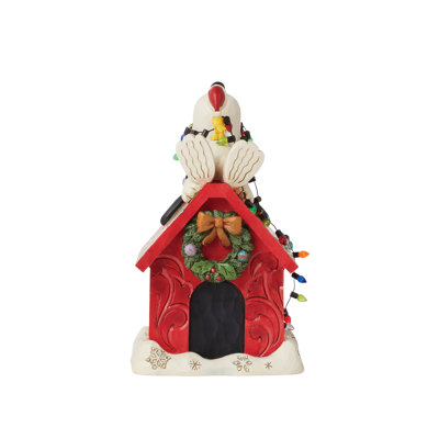 Jim Shore Peanuts Snoopy's Countdown Calendar Figurine 7.09in