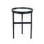 Loughman Mirror Glass Lamp Table