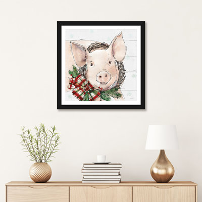 " Christmas Pig " by Anne Tavoletti