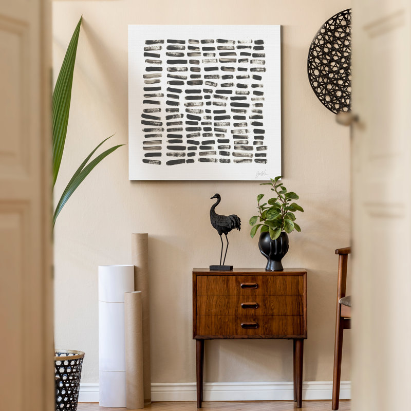 «Mixed Signals III», reproduction sur toile tendue, H 40 po x l 40 po x P 1 po