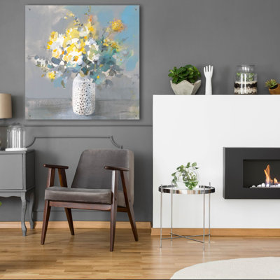 «Touch Of Spring 1» par Danhui Nai, art mural en verre acrylique