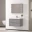 Meuble-lavabo simple 36 po avec plateau en résine