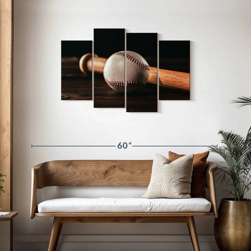 Chose de baseball Sireci, H 27 po x l 43 po