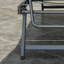 Chaise longue d'extérieur en alliage d'aluminium Njomza-195559258