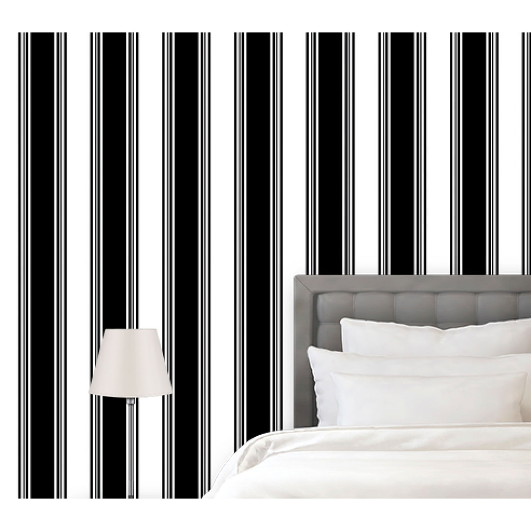 Espen Peel & Stick Striped Tile Breakwater Bay 