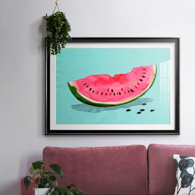 Summer Watermelon II, reproduction d'art encadrée