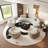 Semi-circular curved shaped movable corner sofa