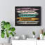 Brother Champion Fearless Caring - Wrapped Canvas Print