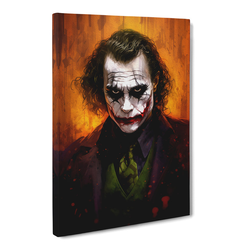 Joker - No Frame Print, 76cm H x 50cm W x 3cm D