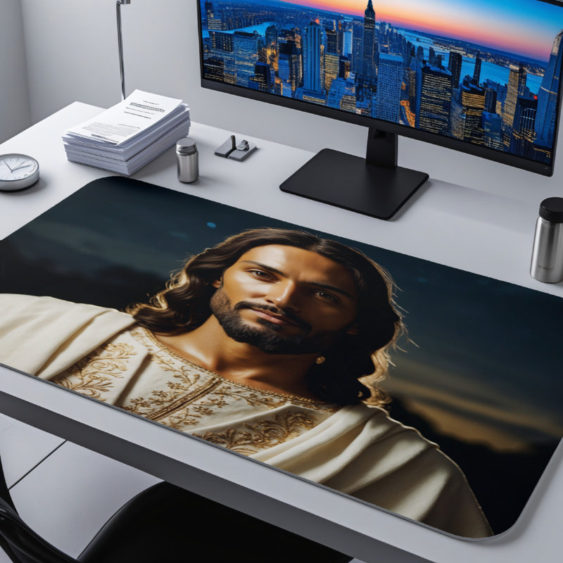 Polyester Desk Pad, 23.6x13.8