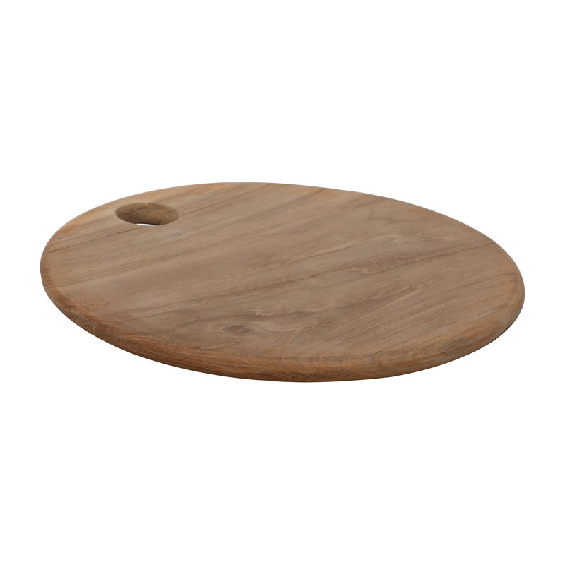 Teak Round Cutting & Serving Board