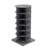 360 Rotating Grey Shoe Storage Unit, 6 Layers, Accommodates 24 Pairs, And Fashionable, Simple Assembly Space Rack, Rotating, Holds Easy To Clean Assemble-1277455529