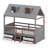 Queshon Solid Wood House Storage Bed-1901855805-1901855744
