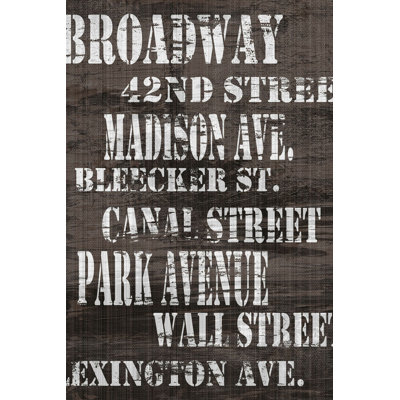 Rues de New York I