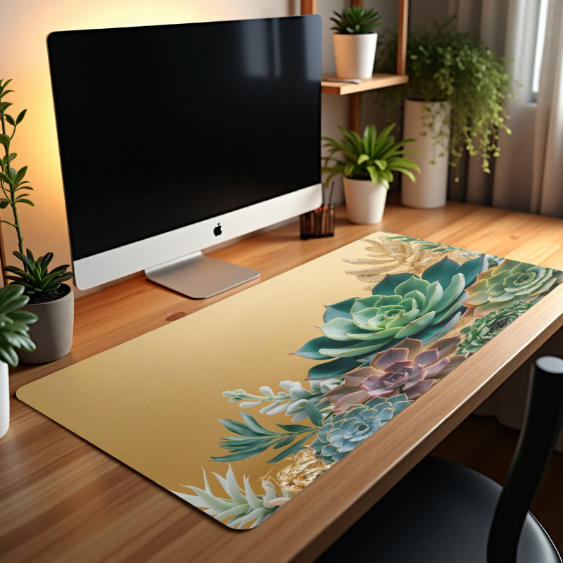 Polyester Desk Pad, 23.6x13.8