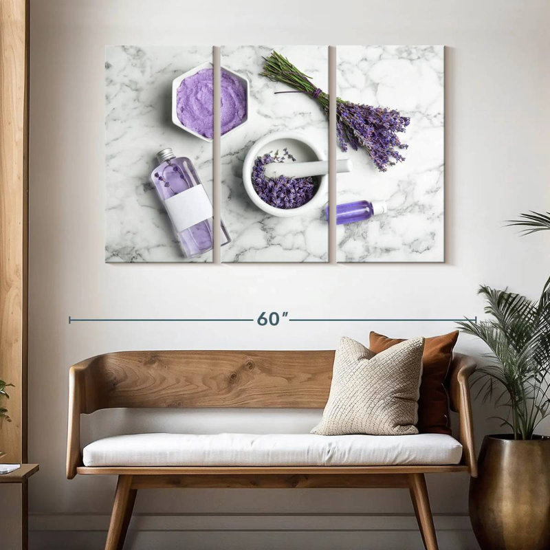Kerrick Lavender Spa, 32" H x 50" W