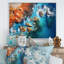 «Coastal Abstract Coastline I», reproduction d'art sur toile-792016151-792016136