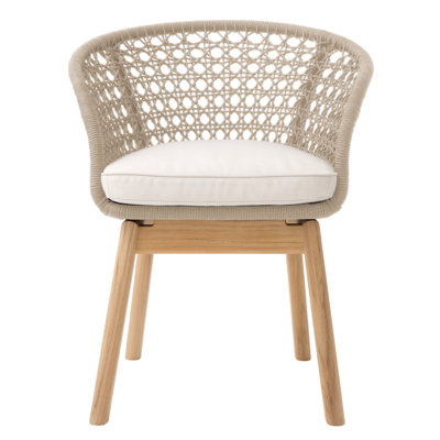 Trinity Outdoor Teak Dining Armchair