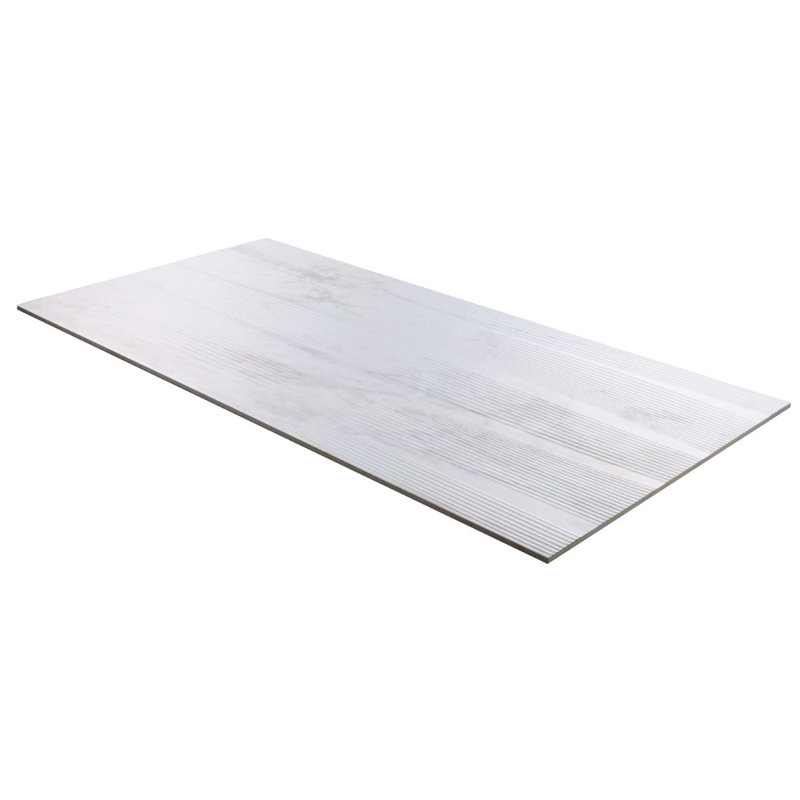 Autograph Vibe 24X48 3D TeXtured Marble Look Matte Porcelain Tile, Caldia Oro White