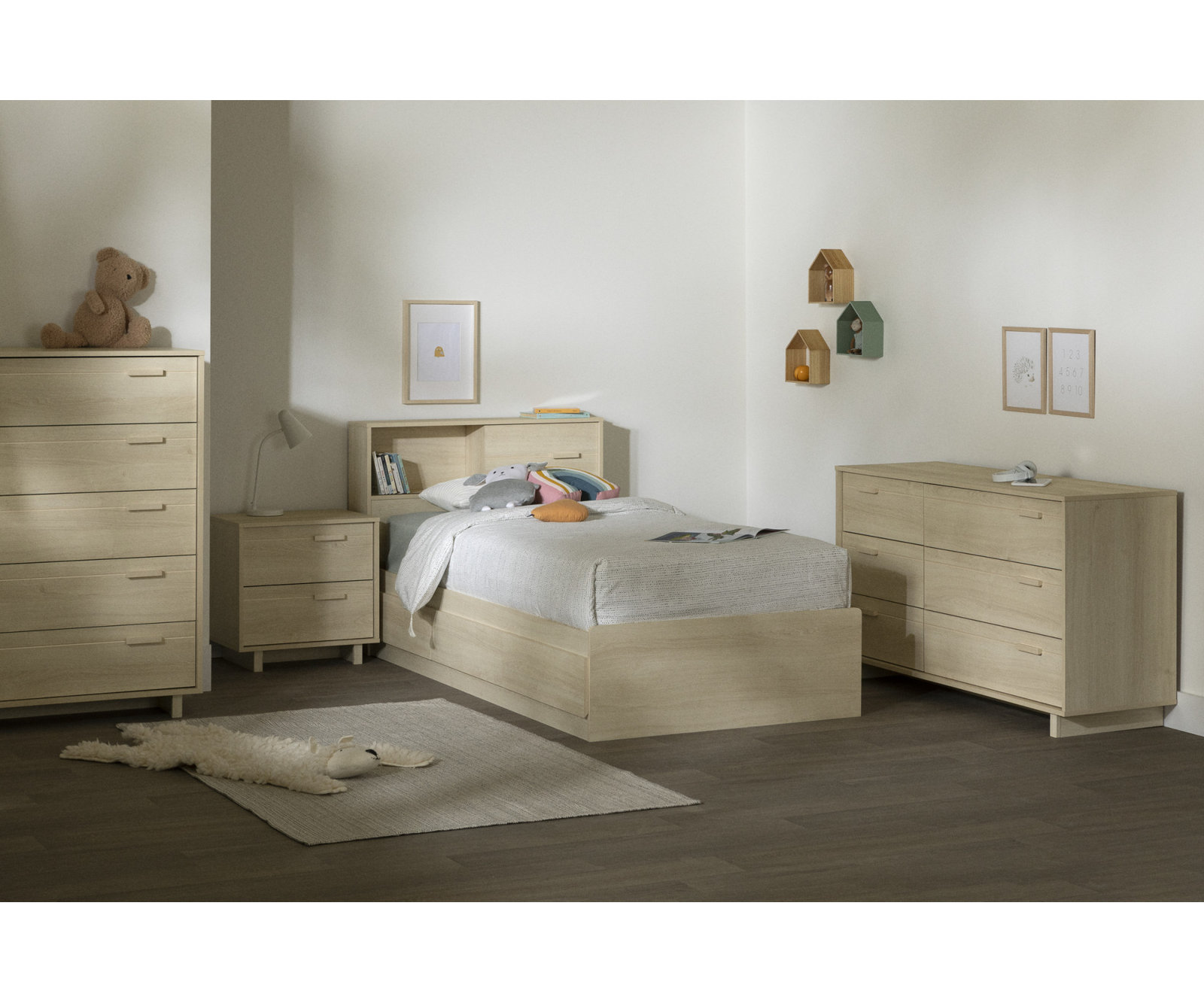 Noah Bookcase Headboard