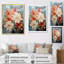«Cavare Poinsettia Flower Abstract Harmony», reproduction-925407957-925407937