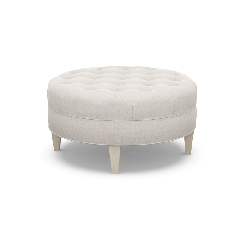 Round Ottoman, 3906-99, Sandstone
