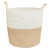 Beige/White