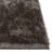 Feather Modern Solid Shag Black Area Rug-22464716
