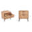 20" Fluted Nightstand (2-Drawer)-797554556