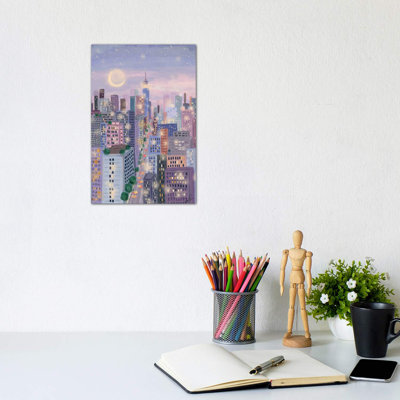 Cityscape I by Joy Laforme - Wrapped Canvas Print