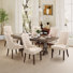 51cm H Tufted Fabric Upholstered Side Chair