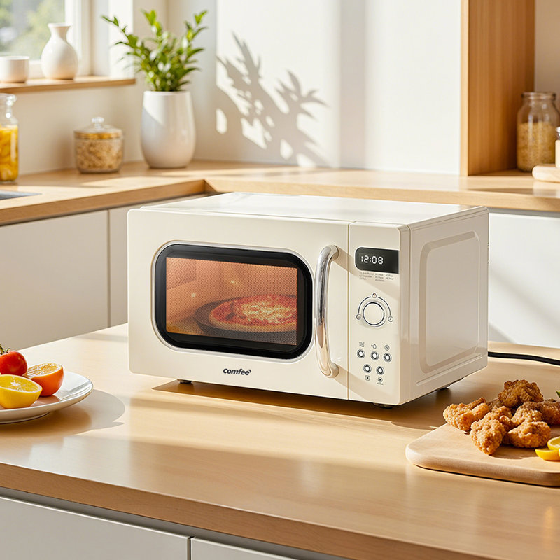 Comfee 44cm 20m³ L 800W - Watt Smart External Countertop Microwave with Sensor Cooking and Air Frying Capability