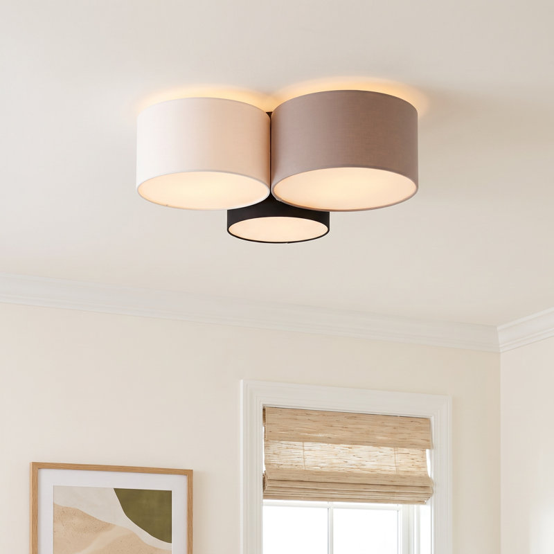 Beckman 3-Light Flush Mount