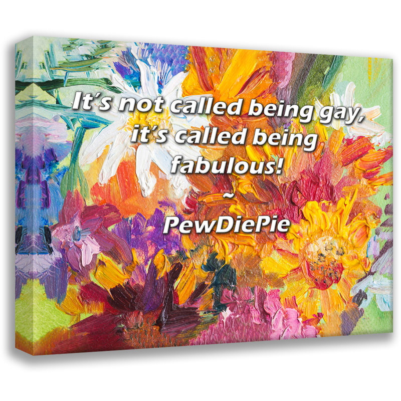 Toile tendue Astoria par PewDiePie, H 13 po x l 18 po
