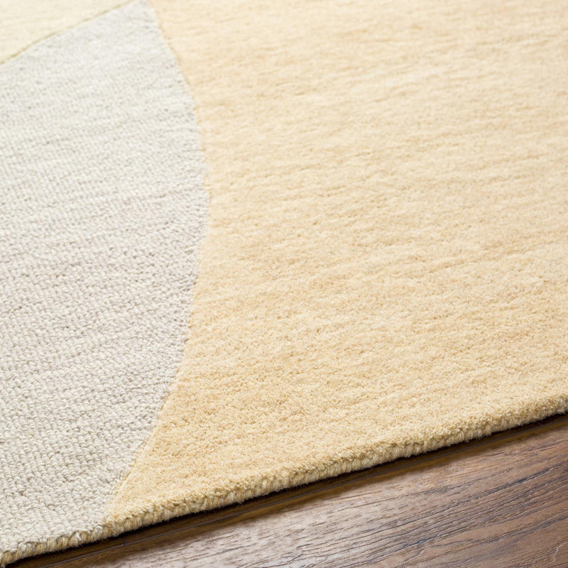 Malic Wool Abstract Indoor Rug, Rectangle 2' x 3'