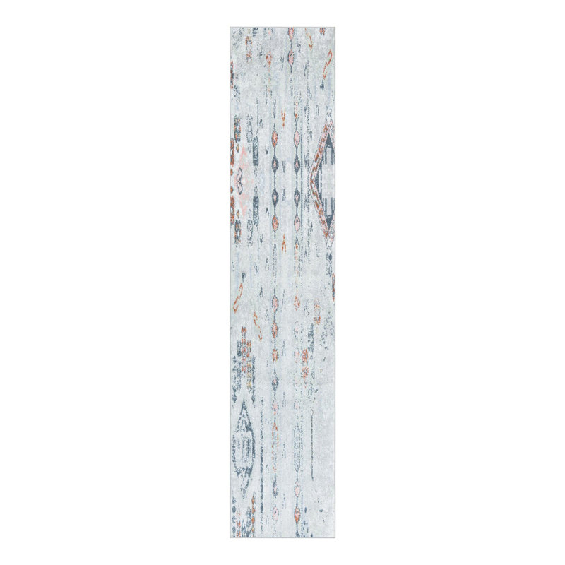 Massie Abstract Indoor Rug, Runner 2'7" x 12'