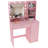 Vanity Desk With Mirror & Light-663373567