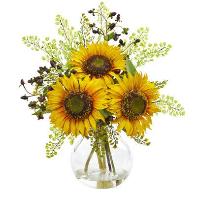 Sunflower Arrangement in Vase