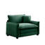 Canapé confortable à assise profonde simple avec un oreiller, canapé de salon