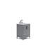 Meuble-lavabo de comptoir en marbre blanc Carrara Elizabeth avec robinet Elizabeth-1241749983-1241749976