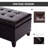 Homcom 51" Ottoman Storage Bench-1084146058