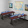 Neyland Cain T-Base Training Seminar Table & 3 Zeng Stack Chairs