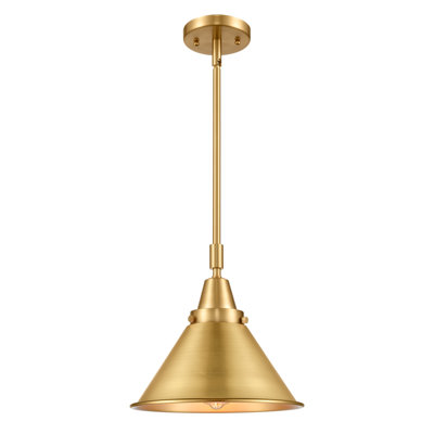 Luminaire suspendu conique à 1 lumière Cambarville